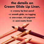 e.l.f. Cream Glide Lip Liner Dark Cocoa Deep Brown Shade