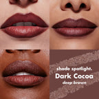 e.l.f. Cream Glide Lip Liner Dark Cocoa Deep Brown Shade