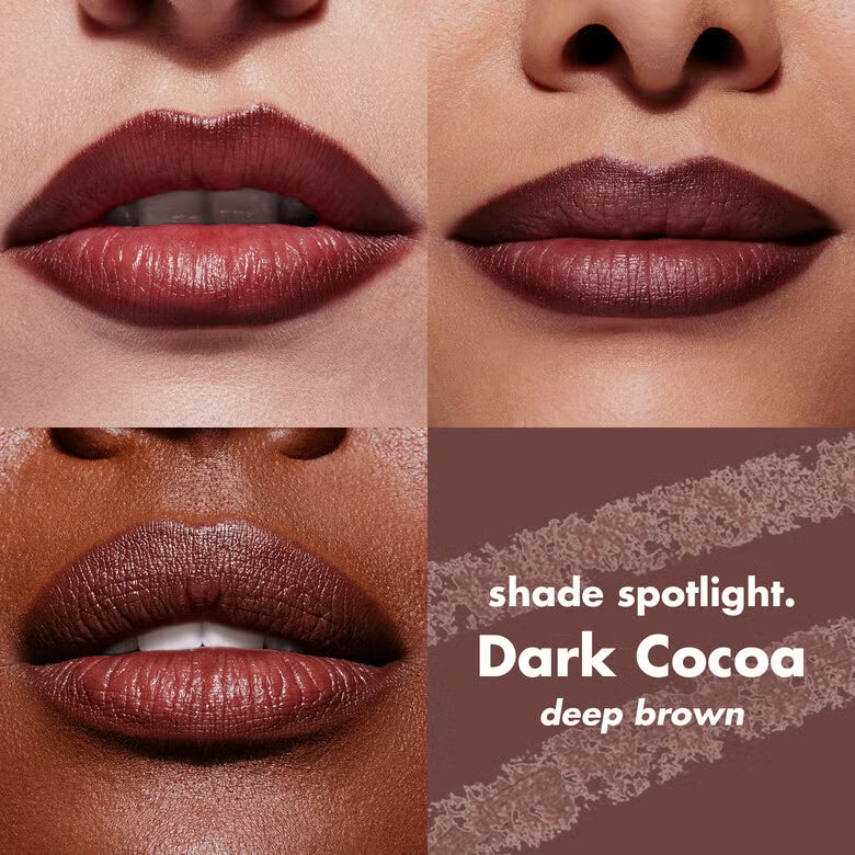 e.l.f. Cream Glide Lip Liner Dark Cocoa Deep Brown Shade
