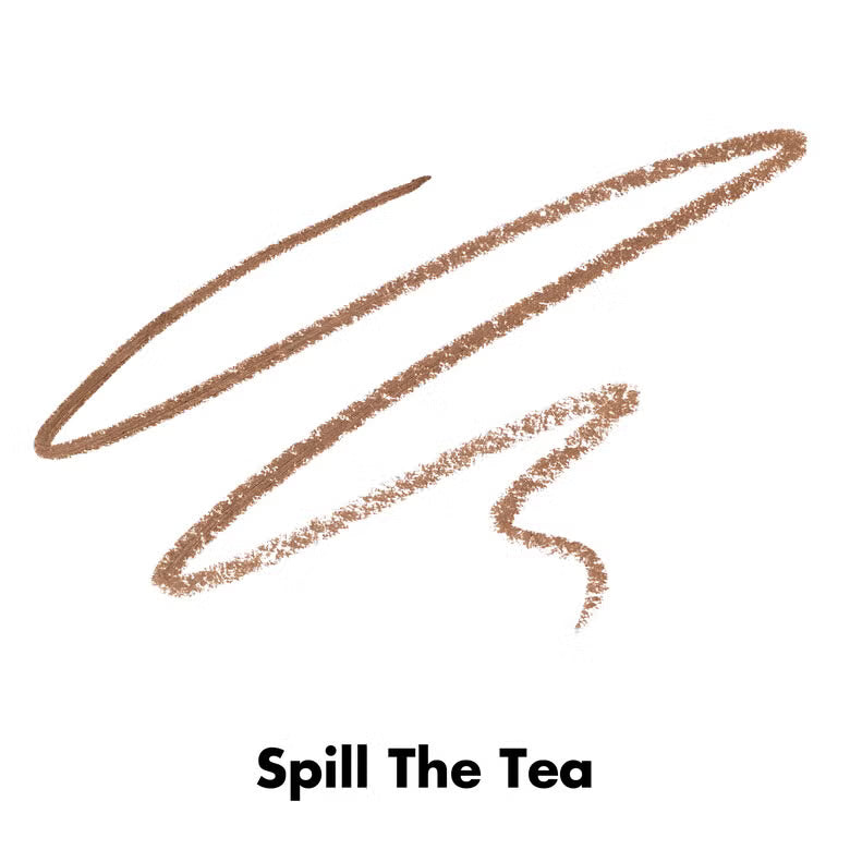 e.l.f. Cream Glide Lip Liner Spill the Tea Shade - Medium Warm Brown