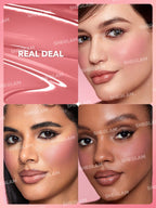 SHEGLAM Color Bloom Liquid Blush Matte Finish-Real Deal