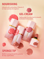 SHEGLAM Color Bloom Liquid Blush Matte Finish-Real Deal