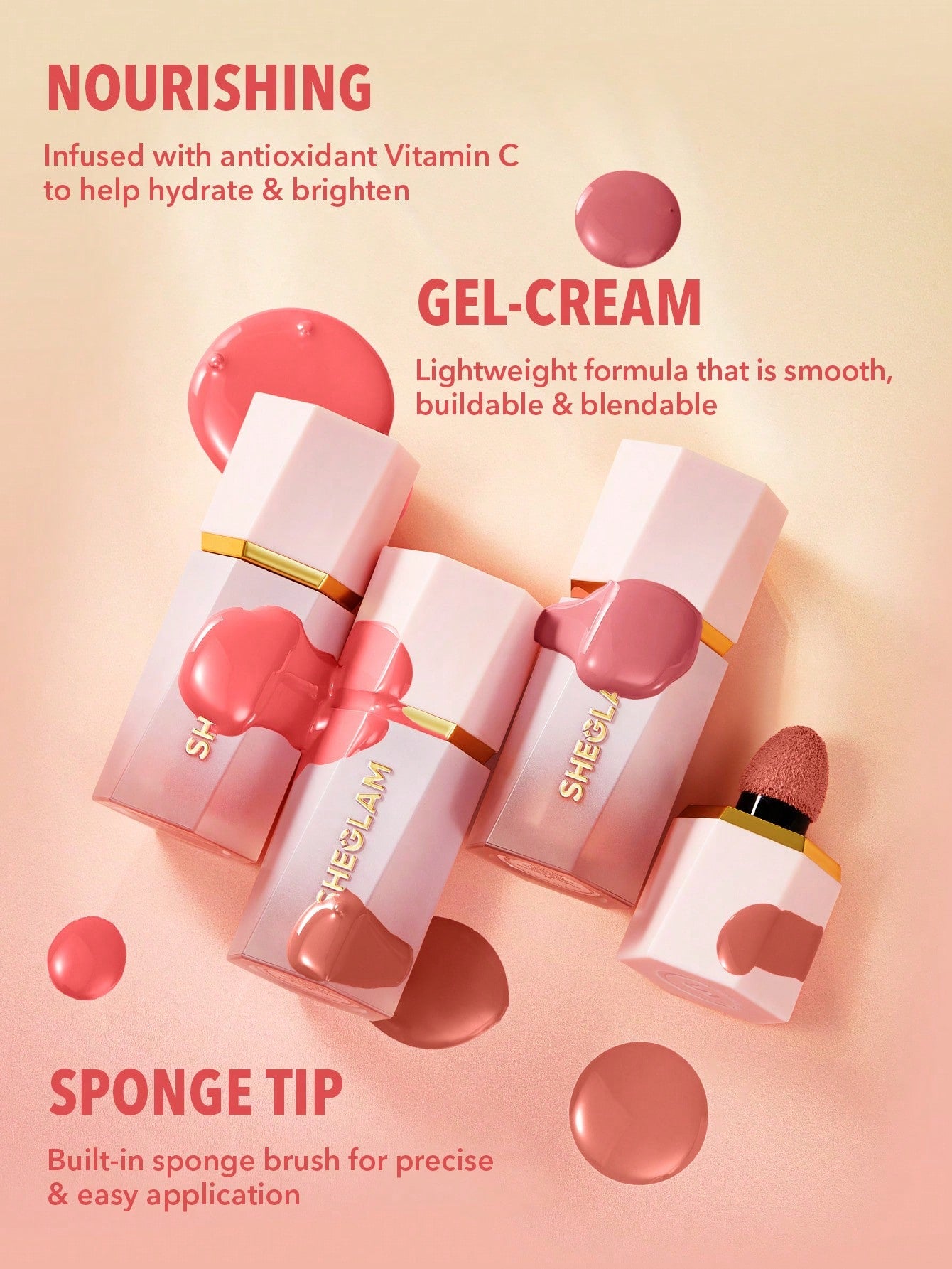 SHEGLAM Color Bloom Liquid Blush Matte Finish-Real Deal