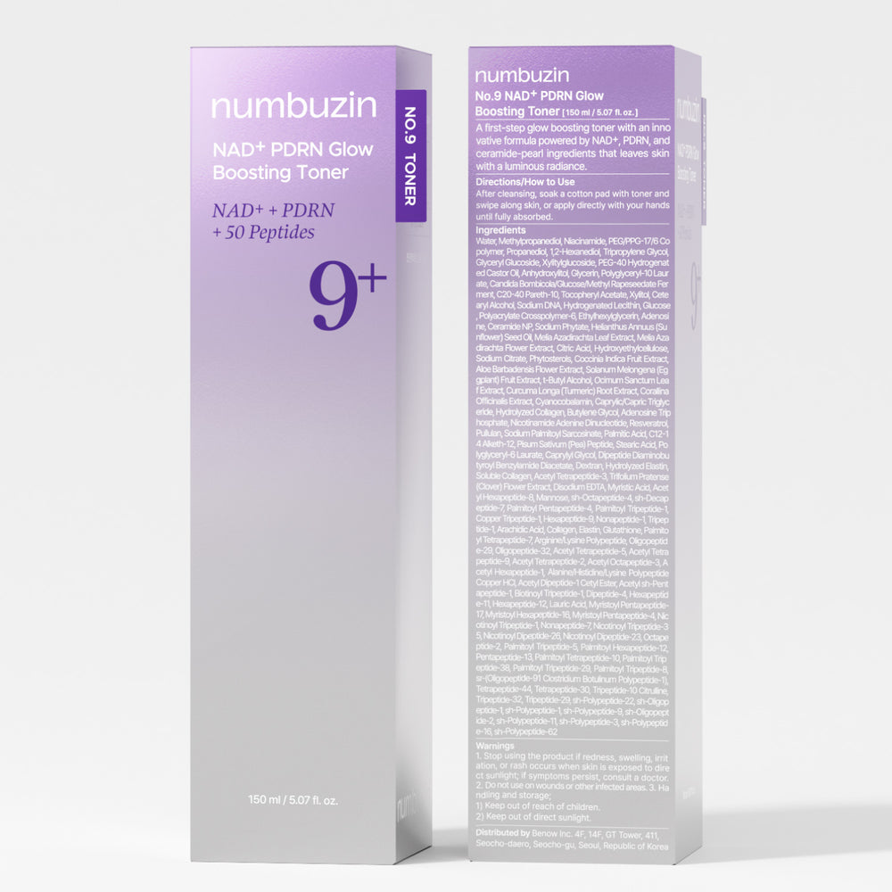 Numbuzin No.9 NAD PDRN Glow Boosting Toner 150ml