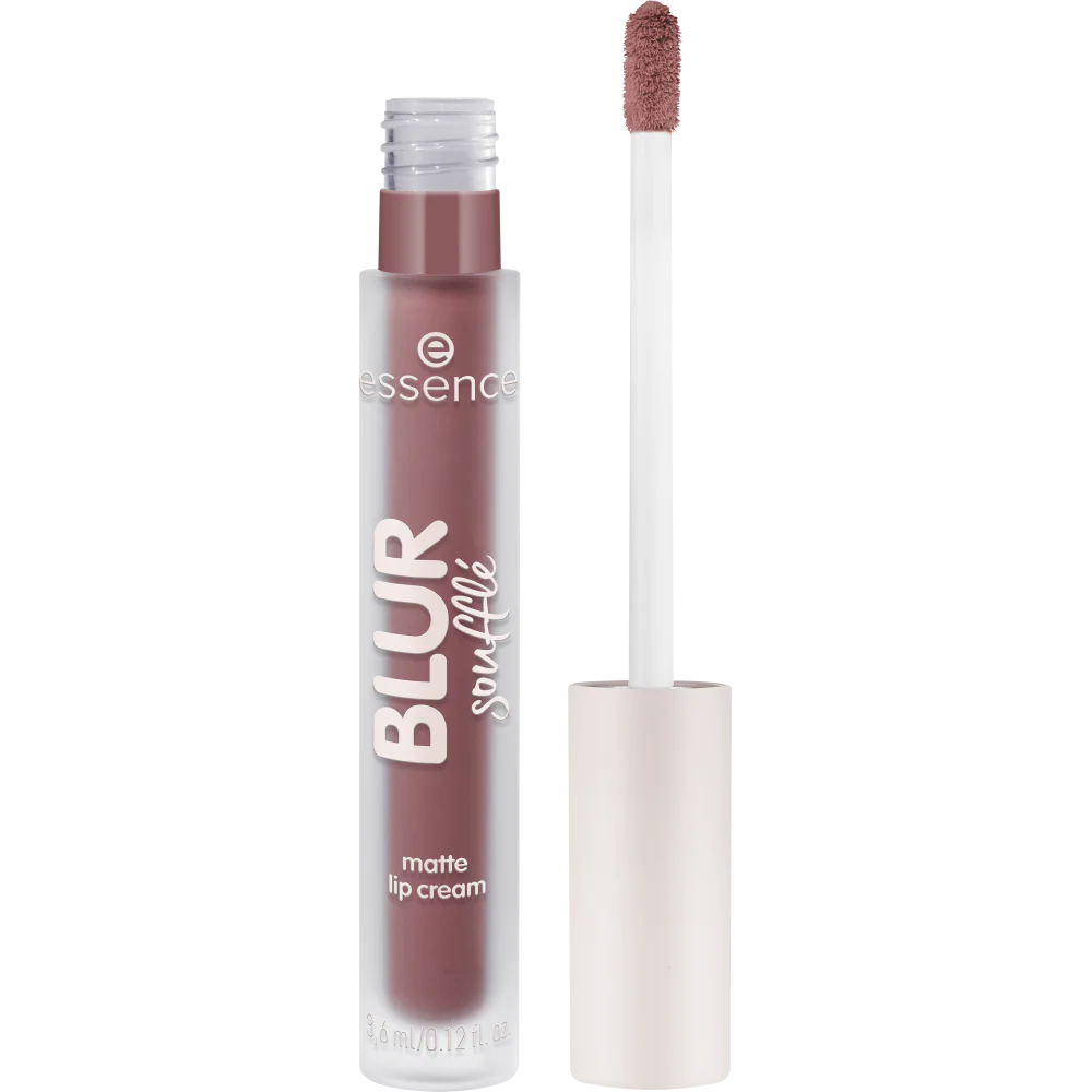 Essence Blur Soufflé Matte Lip Cream - Deep Scroll - Brown Shade