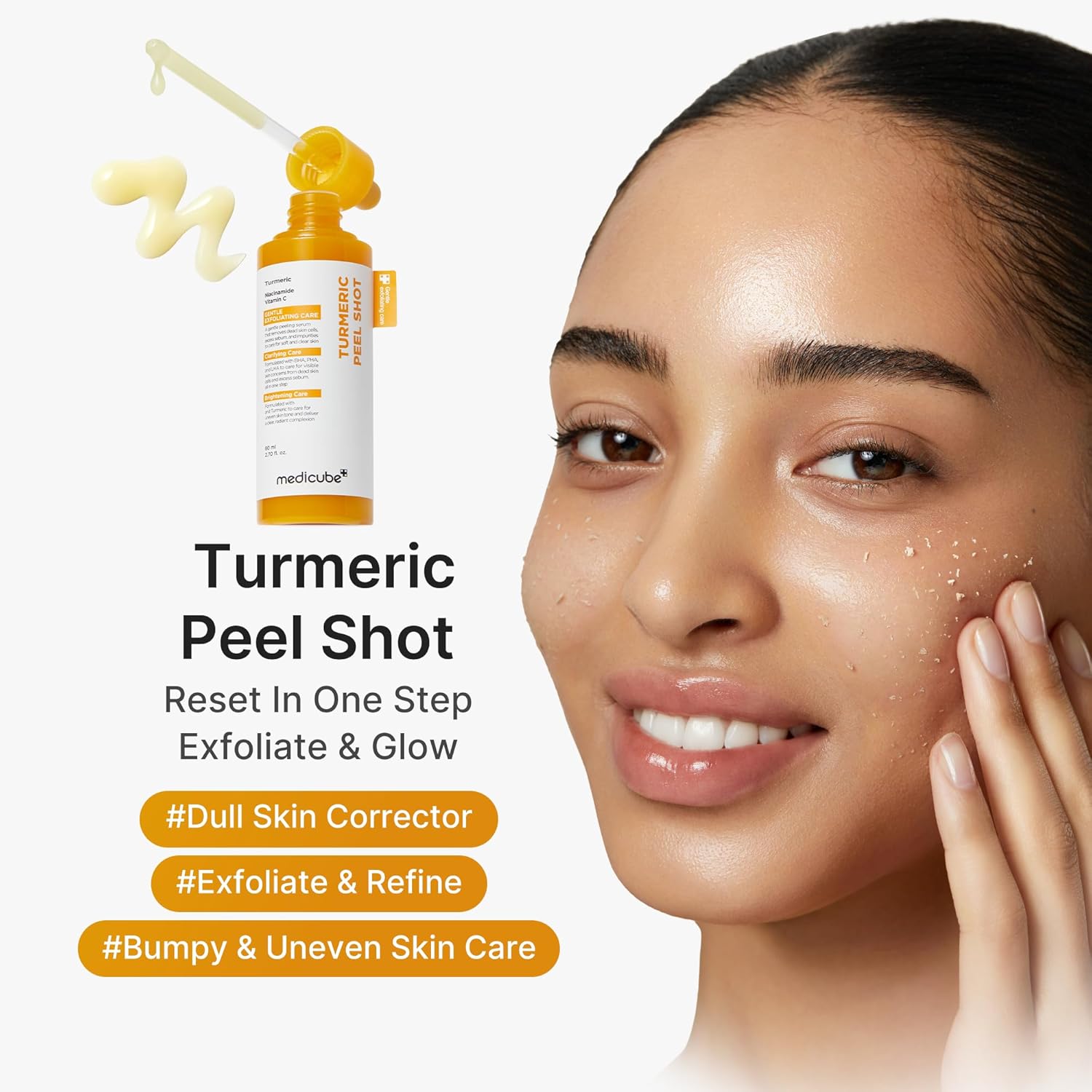 Medicube Kojic Acid Turmeric Face Peel Shot 80ml