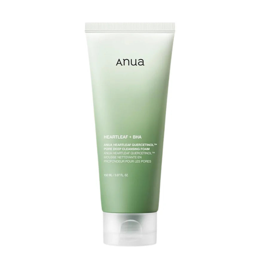 ANUA Heartleaf Quercetinol Pore Deep Cleansing Foam + BHA 150ml