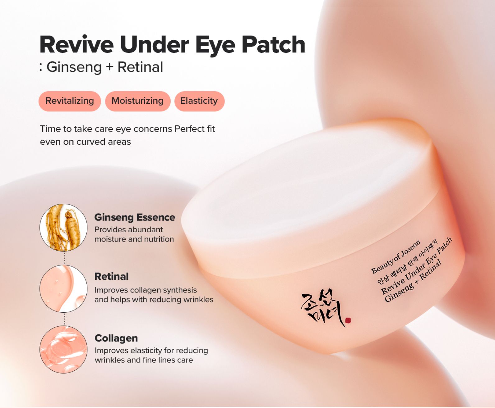 Beauty of Joseon Revive Under Eye Patch Ginseng + Retinal 60P