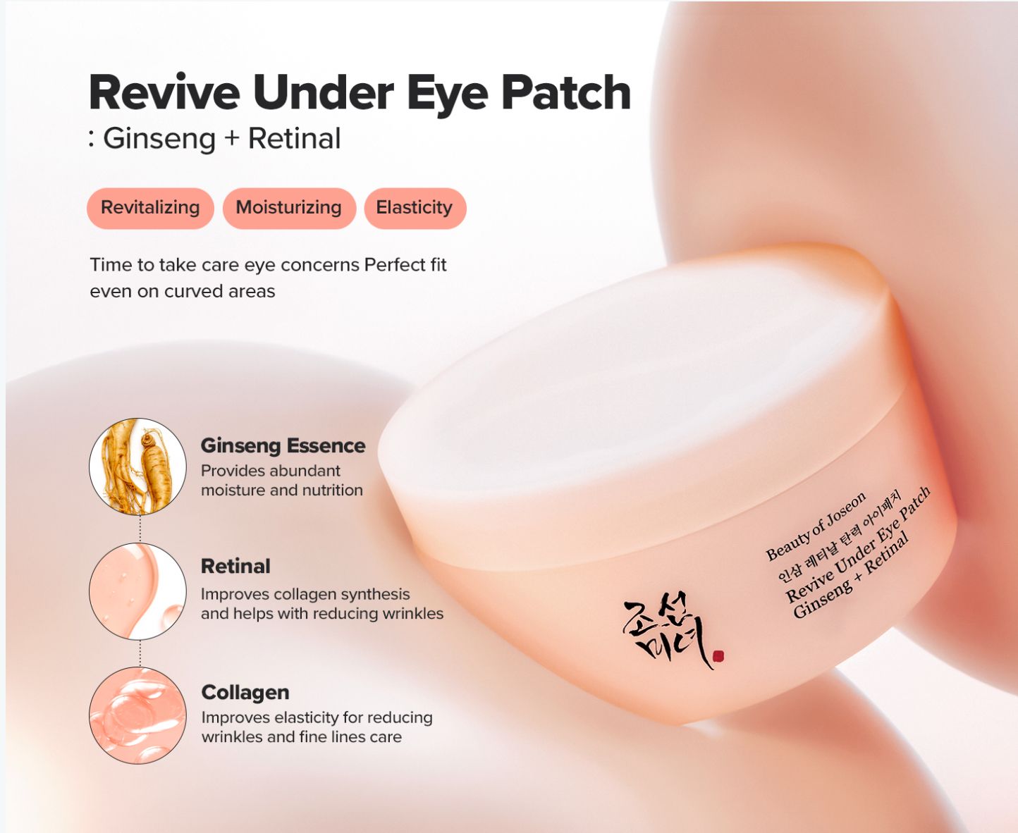 Beauty of Joseon Revive Under Eye Patch Ginseng + Retinal 60P