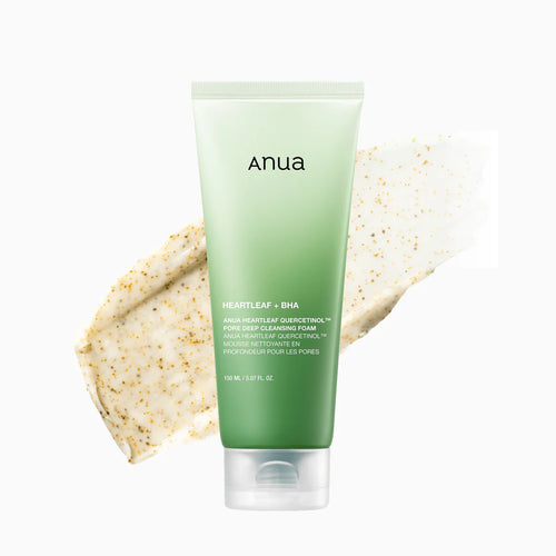 ANUA Heartleaf Quercetinol Pore Deep Cleansing Foam + BHA 150ml