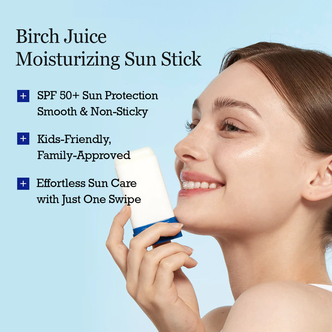ROUND LAB Birch Juice Moisturizing Sun Stick SPF 50+ PA++++ 19g