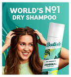 Batiste Dry Shampoo Original, Classic Fresh Fragrance Dry Hair Shampoo, 200ml