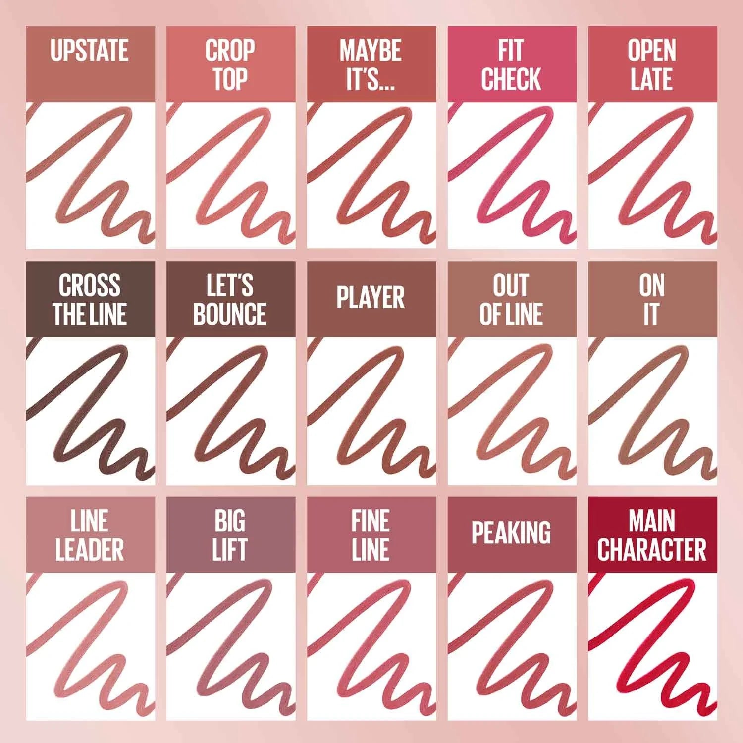 Maybelline LIFTER LINER™ Lip Liner Makeup with Hyaluronic Acid - Fine Line (Shade 08)